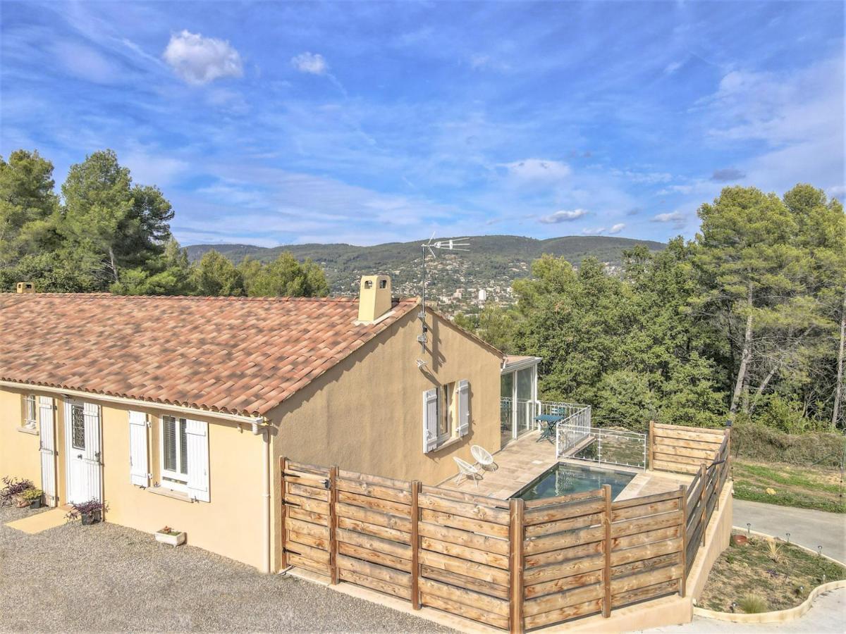 Charmante Maison Climatisee Avec Piscine Draguignan Zewnętrze zdjęcie
